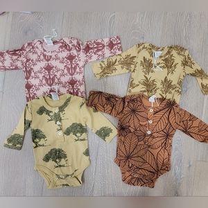 Lot of 4 kate quinn onesie 3-6 months